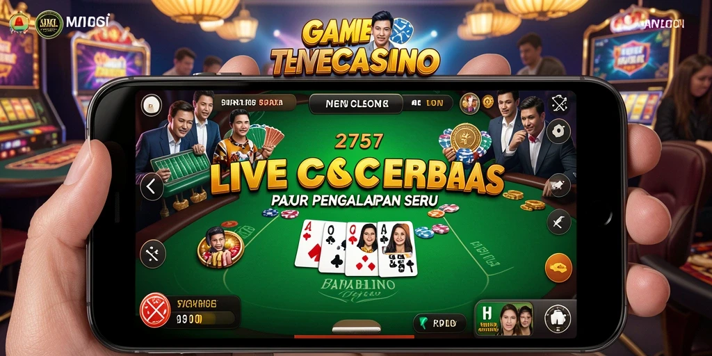 Tampilan gameplay seru dalam aplikasi Live Casino 2757.