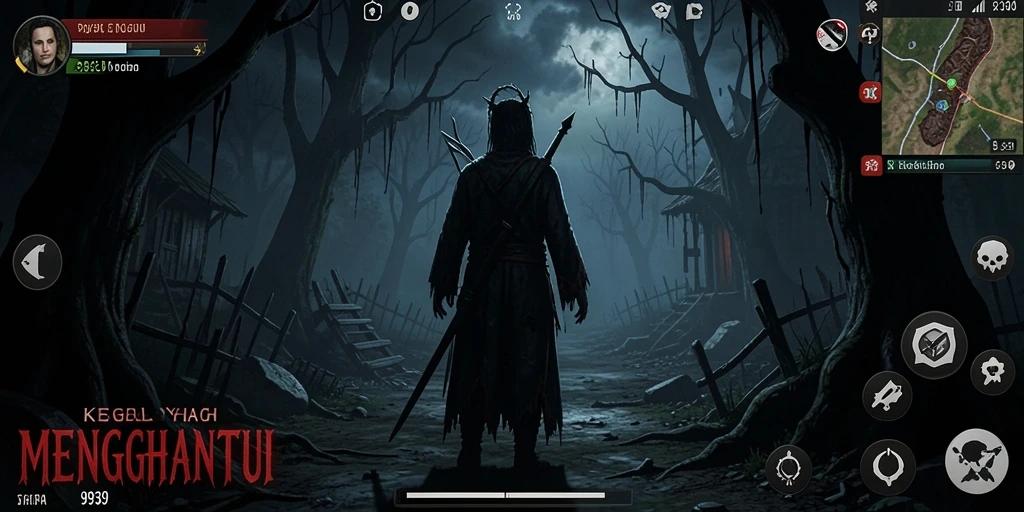 Tampilan gameplay mencekam penuh ketegangan dalam 9939.