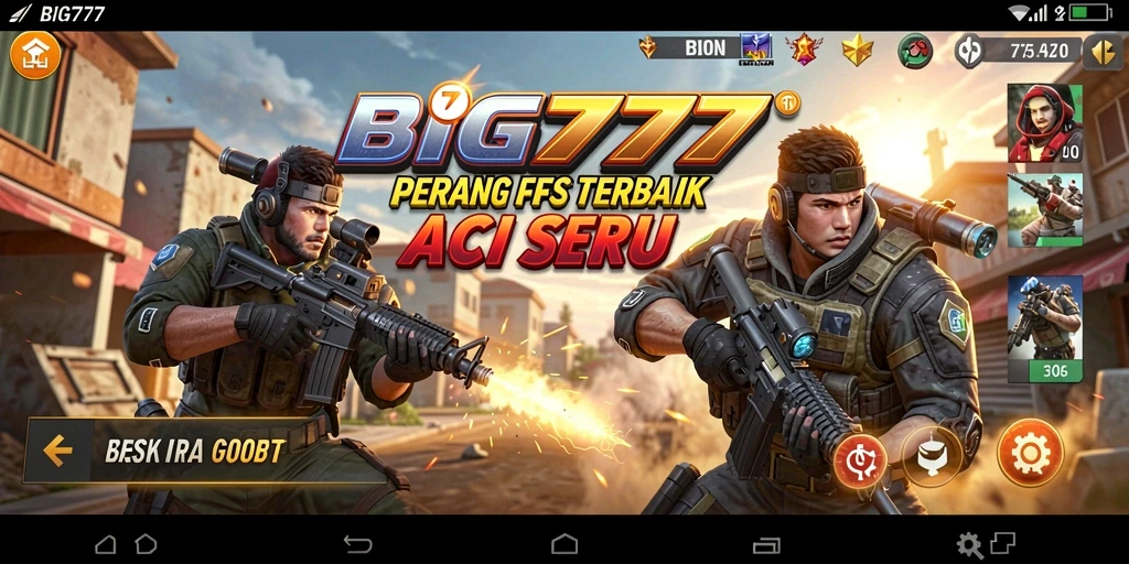 Tampilan seru dari gameplay BIG777 yang penuh aksi.