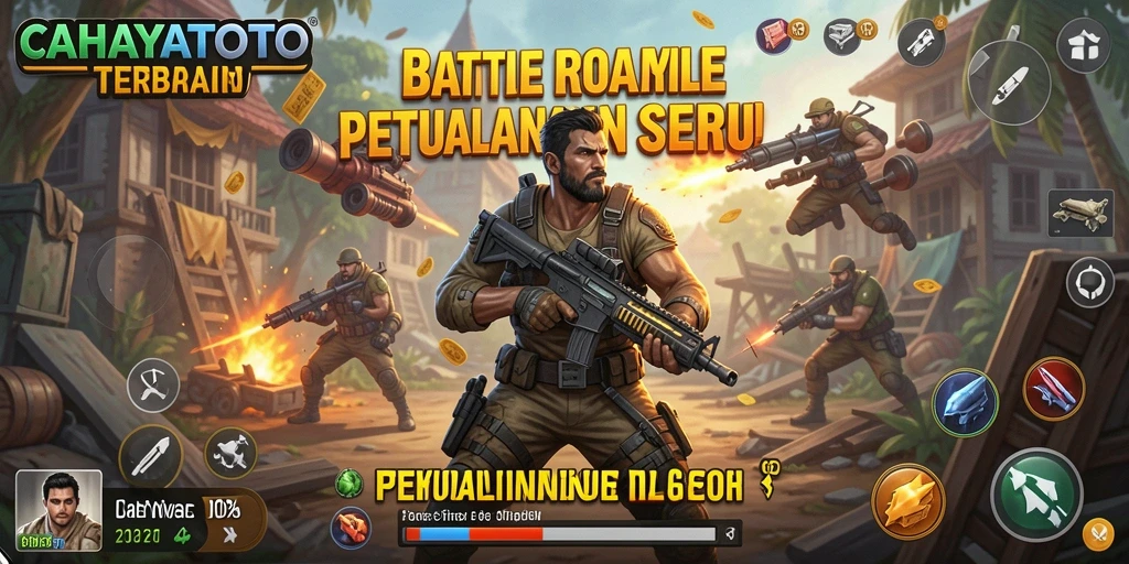 Screenshot menunjukkan aksi mendebarkan dari permainan CAHAYATOTO.
