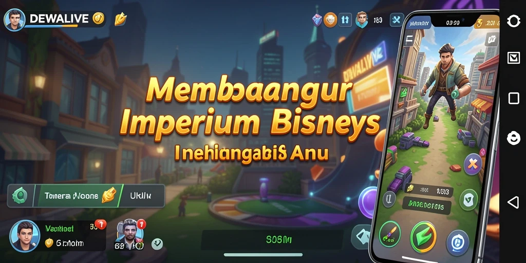 Tampilan gameplay DEWALIVE yang menantang dan memikat.