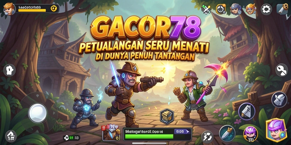 Tampilan gameplay GACOR78 yang memukau dan seru.