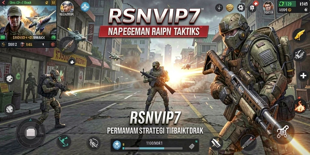 Tampilan gameplay RSNVIP7 yang mendebarkan dan strategis.