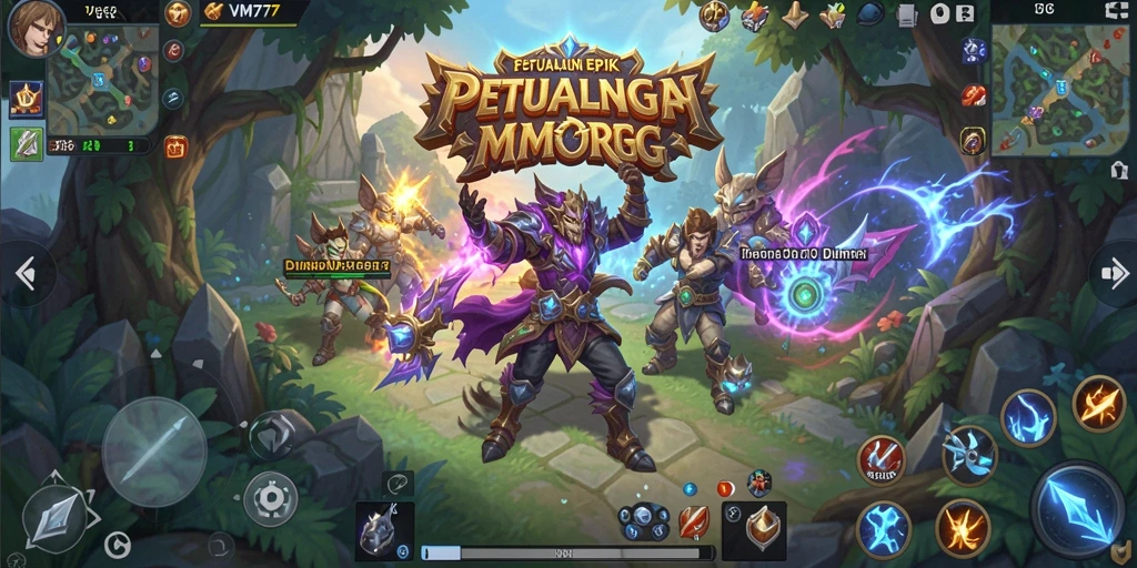 Gameplay seru dan mendebarkan dalam VM777.