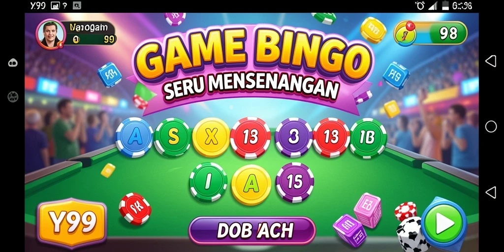 Tampilan gameplay menarik dari Y89 Bingo di perangkat mobile.