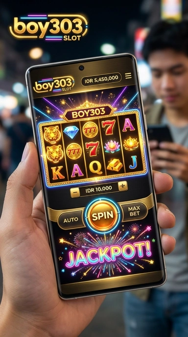 Tampilan antarmuka aplikasi boy303 yang sederhana dan bersih.